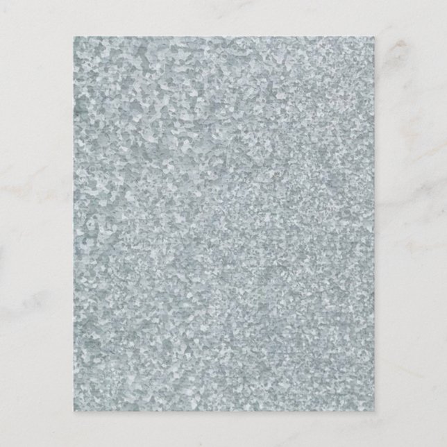 galvanisiertes Metall (Vorderseite)