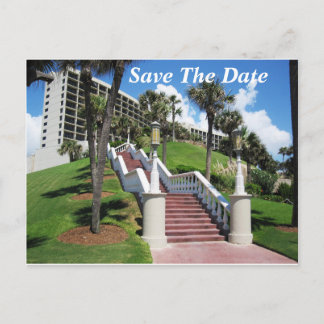 Galveston | Ankündigung Datum freihalten Postkarte
