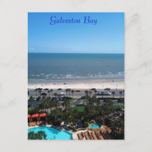 Galveston Bay Postcard Postkarte