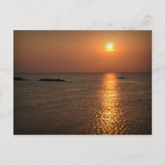 Galveston Bay Texas Postkarte