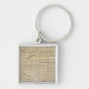 Galveston Bay und Texas Land Company Schlüsselanhänger