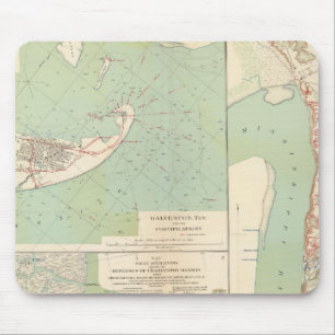 Galveston, Charleston Harbour, Port Hudson Mousepad