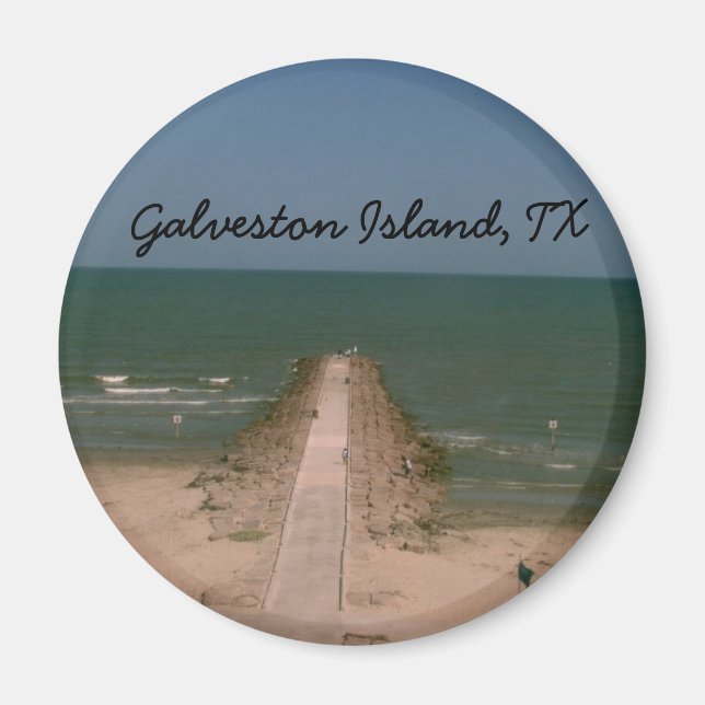 Galveston Island Magnet (Vorne)