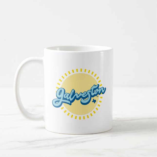 Galveston Island Texas Kaffeetasse (Links)