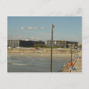 Galveston Island, Texas Postkarte