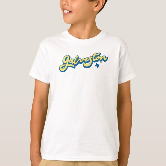 Galveston Island Texas T-Shirt (Vorderseite)
