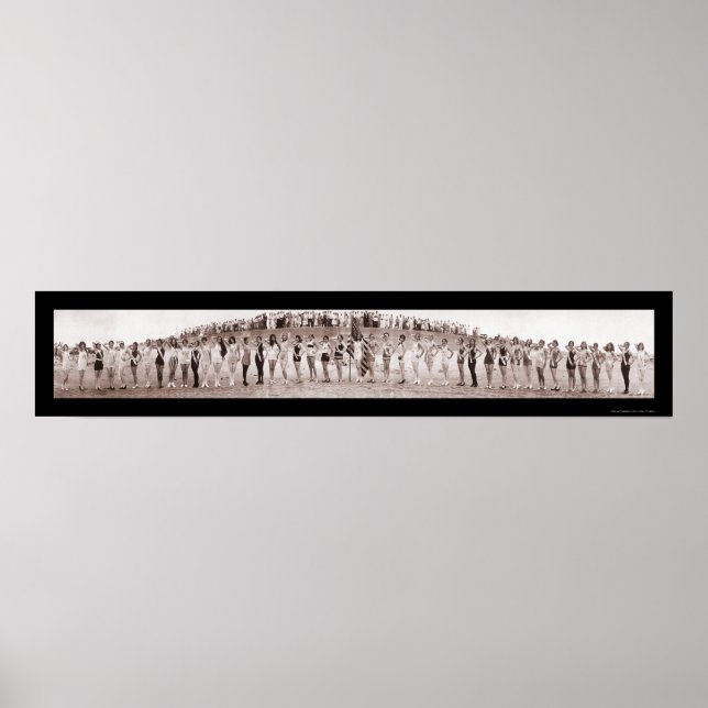 Galveston Pageant Foto 1928 Poster (Vorne)