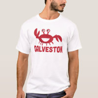 Galveston T - Shirt - Funny Red Crab
