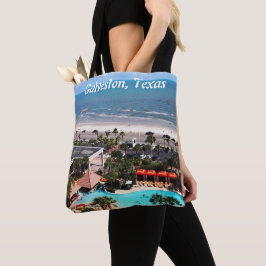 Galveston, Texas All-Over-Print-Tragetasche