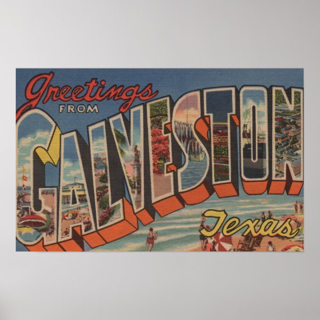 Galveston, Texas - Große Briefszenen 2 Poster (Vorne)