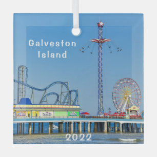 Galveston, Texas, Pleasure Pier, Ornament Aus Glas