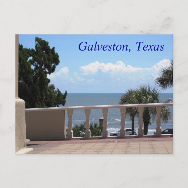 Galveston, Texas Postcard Postkarte (Vorderseite)