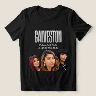 Galveston Texas Video Call Mädchen Tri-Blend Shirt