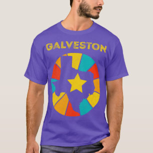 Galveston Texas Vintag Distressed Souvenir 1 T-Shirt