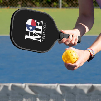 Galveston Texas ZUHAUSE-LIEBE Pickleball Schläger