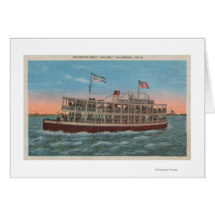 Galveston, TX - Ansicht des Galvez