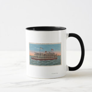 Galveston, TX - Blick auf das Galvez Tasse