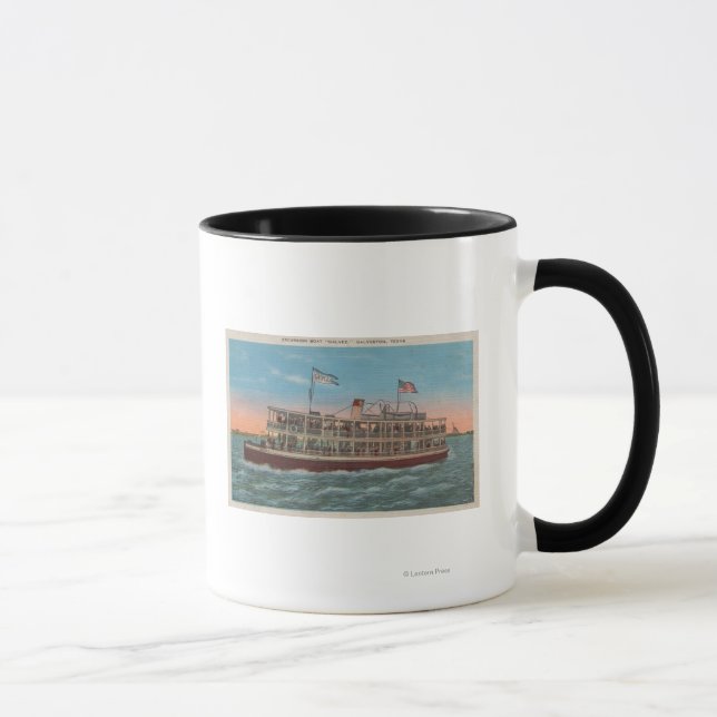 Galveston, TX - Blick auf das Galvez Tasse (Rechts)