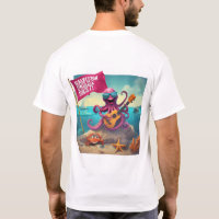 Galveston Ukulele Men's T - Shirt F&B Octopus