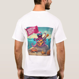 Galveston Ukulele Men's T - Shirt F&B Octopus