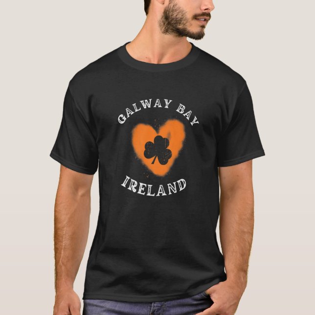 GALWAY BAY Shamrock Gaelic Football and Hurling Vi T-Shirt (Vorderseite)