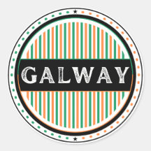 Galway City Pride-Emblem – Irische Identität