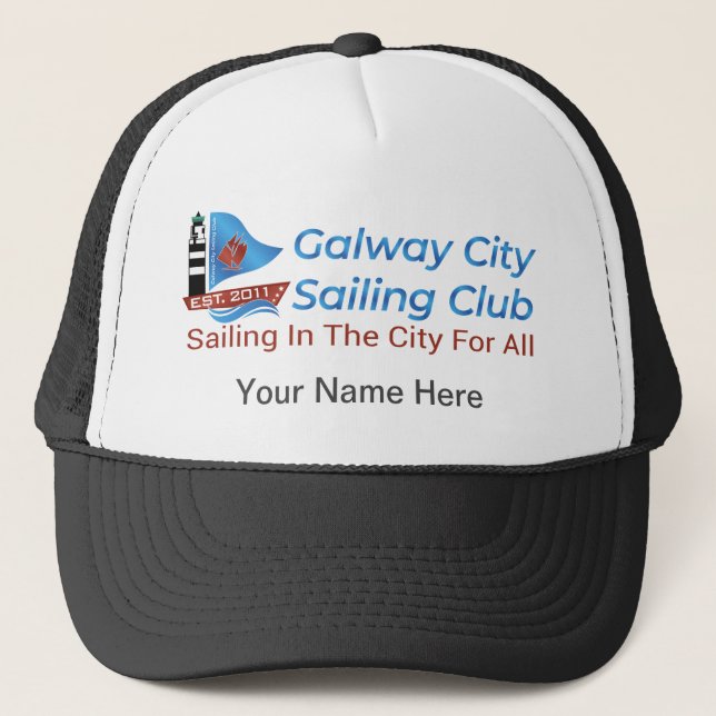 Galway City Sailing Club - Das Logo "Grand City" Truckerkappe