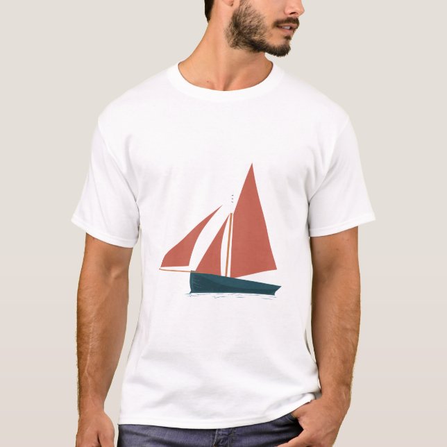 Galway Hooker T - Shirt (Vorderseite)