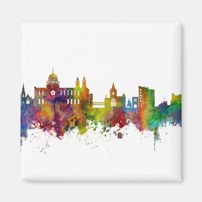 Galway Ireland Skyline Magnet (Vorne)