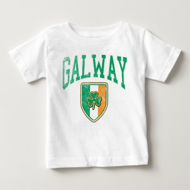 GALWAY Irland Baby T-shirt (Vorderseite)