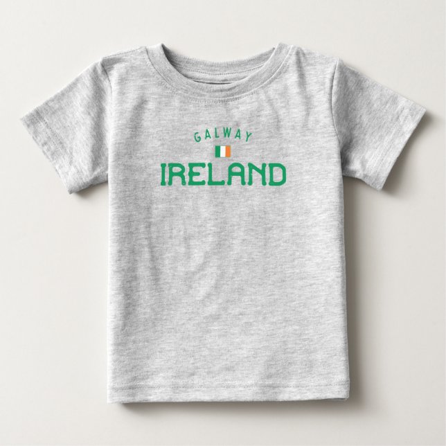 Galway Irland Baby T-shirt (Vorderseite)