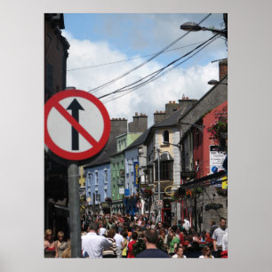 Galway, Irland Poster
