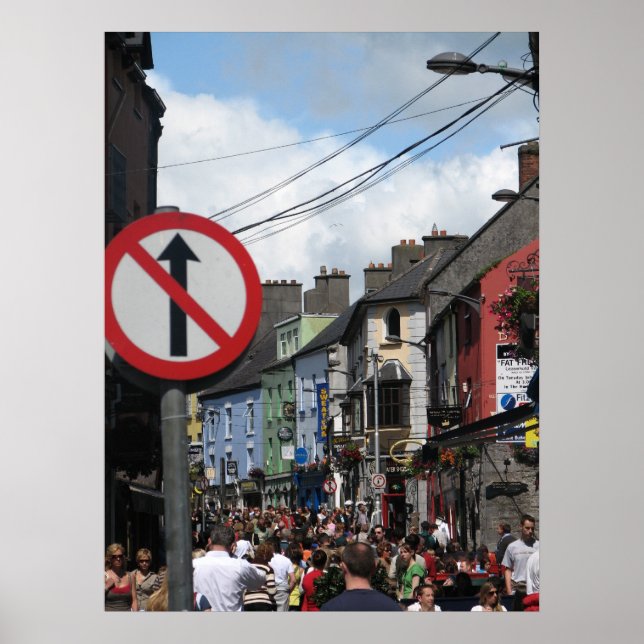 Galway, Irland Poster (Vorne)