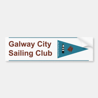 Galway-Stadt-Segeln-Verein-Stoßdämpfer-u. Autoaufkleber