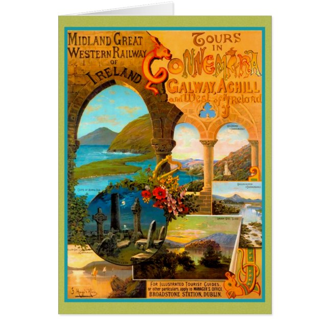 Galway Travel Poster (Vorne)