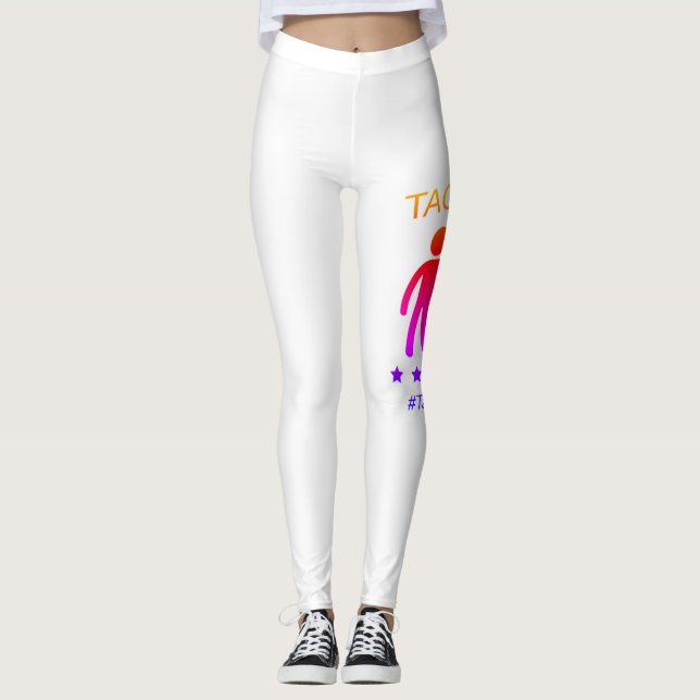 Gamaschen etikettieren mich herein! leggings (Vorderseite)