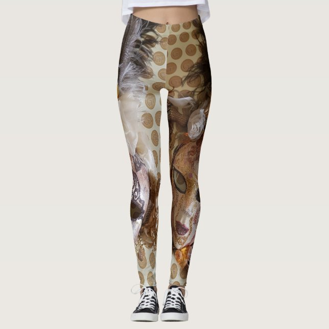 Gamaschenmask Leggings (Vorderseite)