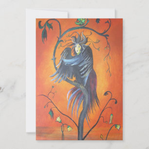 Gamaun der prophetische Vogel mit RuffelFedern