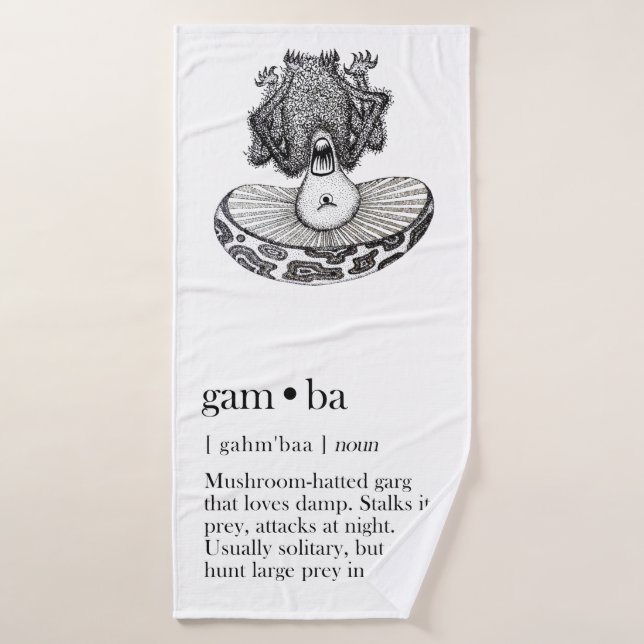 Gamba Badehandtuch (Badehandtuch)