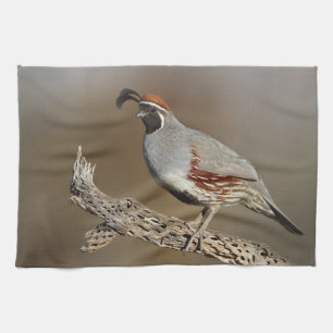 Gambels Quail Geschirrtuch