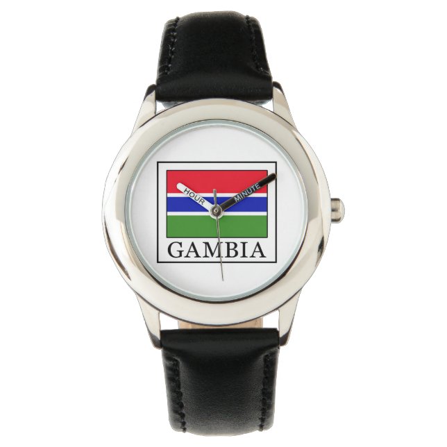 Gambia Armbanduhr (Vorderseite)
