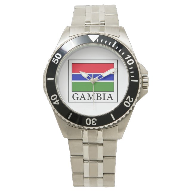 Gambia Armbanduhr (Vorderseite)