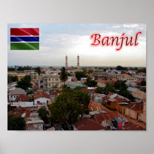Gambia - Banjul - Poster