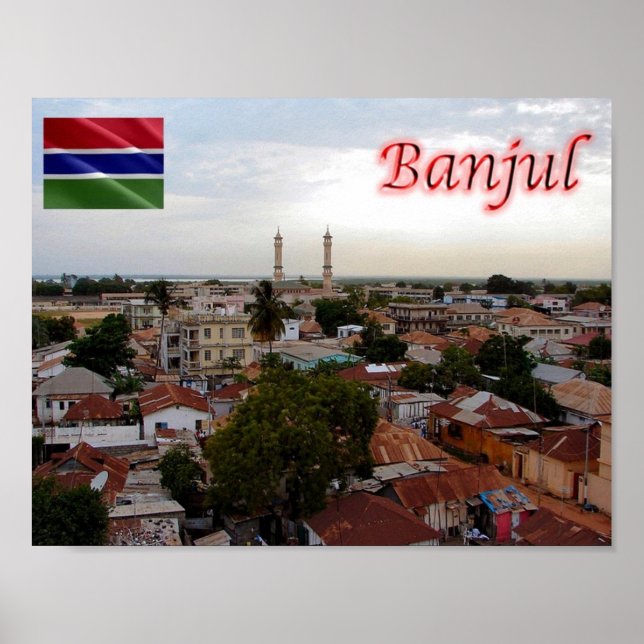 Gambia - Banjul - Poster (Vorne)