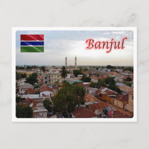 Gambia - Banjul - Postkarte