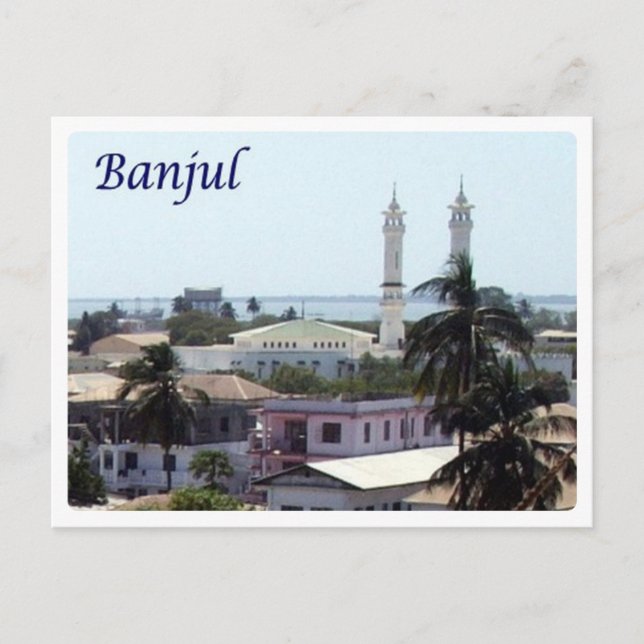 Gambia - Banjul - Postkarte (Vorderseite)