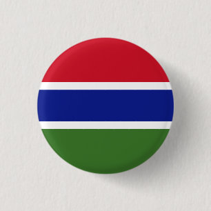 Gambia Flag Button