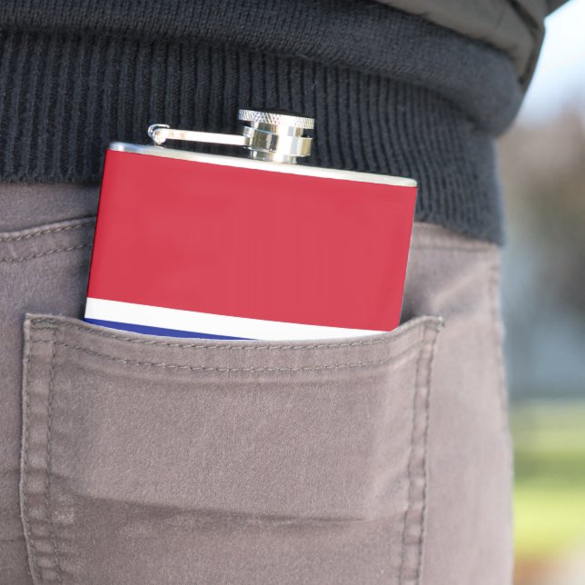 Gambia-Flagge Flachmann (Beispiel)