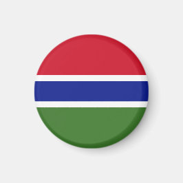 Gambia-Flagge Magnet