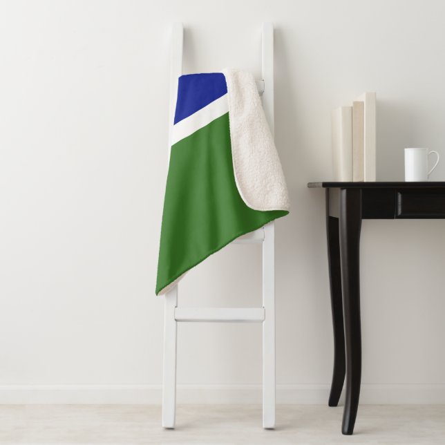 Gambia-Flagge Sherpadecke (Beispiel)